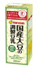 【マルサン】国産大豆の調整豆乳　　200mlx12P