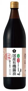 【ムソー】木桶仕込み・有機濃口醬油　　900ml