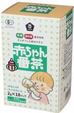 【ムソー】有機・赤ちゃん番茶<T・B>　　2gX18p