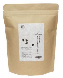 【クアントバスタ】国産有機　まるごと大豆プロテイン・黒豆　280g
