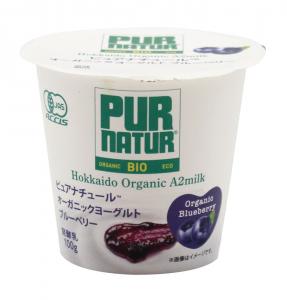 【カネカ】オーガニックヨーグルト・ブルーベリー　　100g
