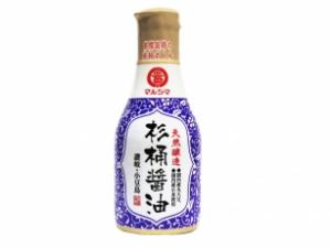 【マルシマ】杉桶醤油デラミボトル　　200ml